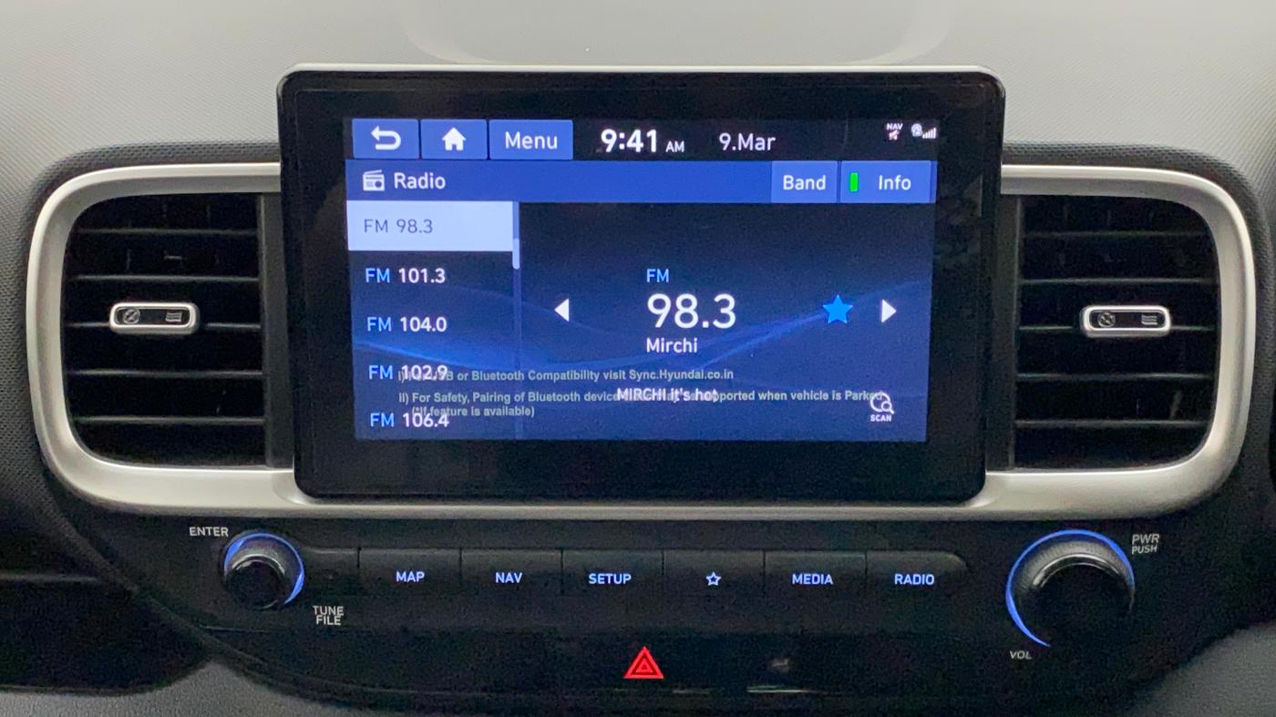 2019 Hyundai VENUE SX PLUS 1.0 TURBO DCT, Petrol, Automatic, 40,512 km, Infotainment System