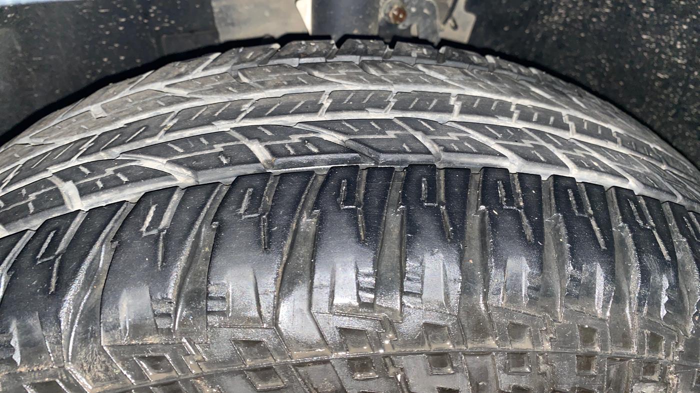 2019 Tata Harrier XZ 2.0L, Diesel, Manual, 77,632 km, Left Front Tyre Tread