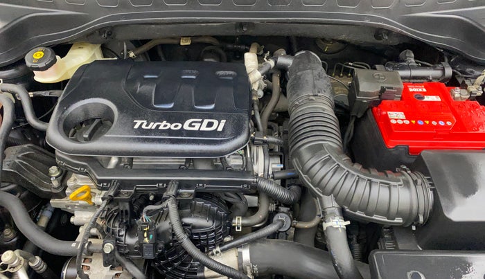 2021 KIA SONET HTX 1.0 IMT, Petrol, Manual, 19,069 km, Engine View