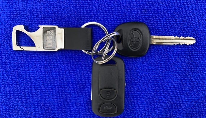 2012 Toyota Etios VD, Diesel, Manual, 19,994 km, Key Close Up