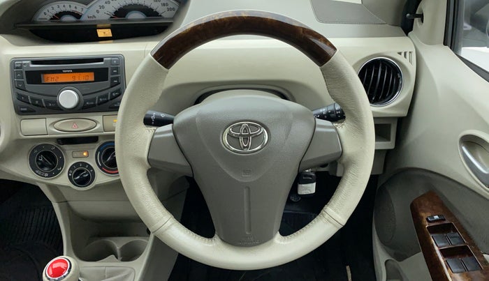 2012 Toyota Etios VD, Diesel, Manual, 19,994 km, Steering Wheel Close Up