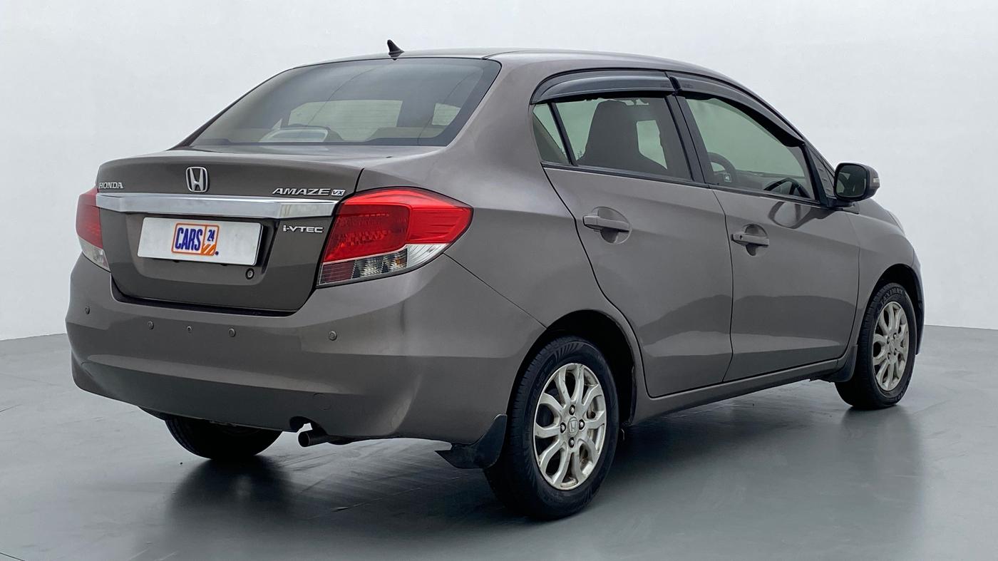 2014 Honda Amaze 1.2 VXMT I VTEC, Petrol, Manual, 48,619 km, Right Back Diagonal (45- Degree) View