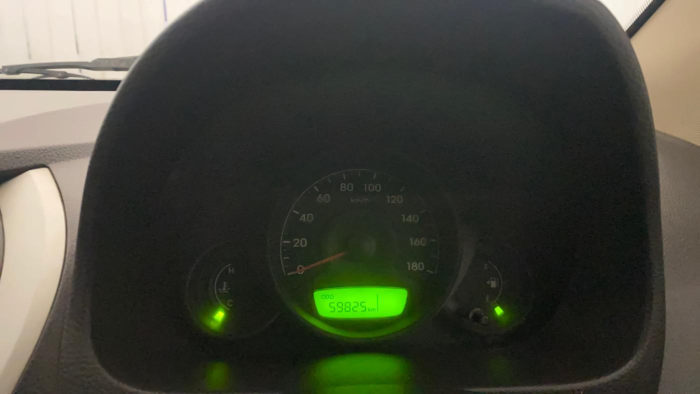 2017 Hyundai Eon ERA +, Petrol, Manual, 59,805 km, Odometer Image