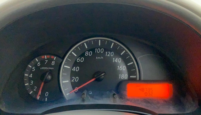2011 Nissan Micra XV PETROL, Petrol, Manual, 48,735 km, Odometer Image