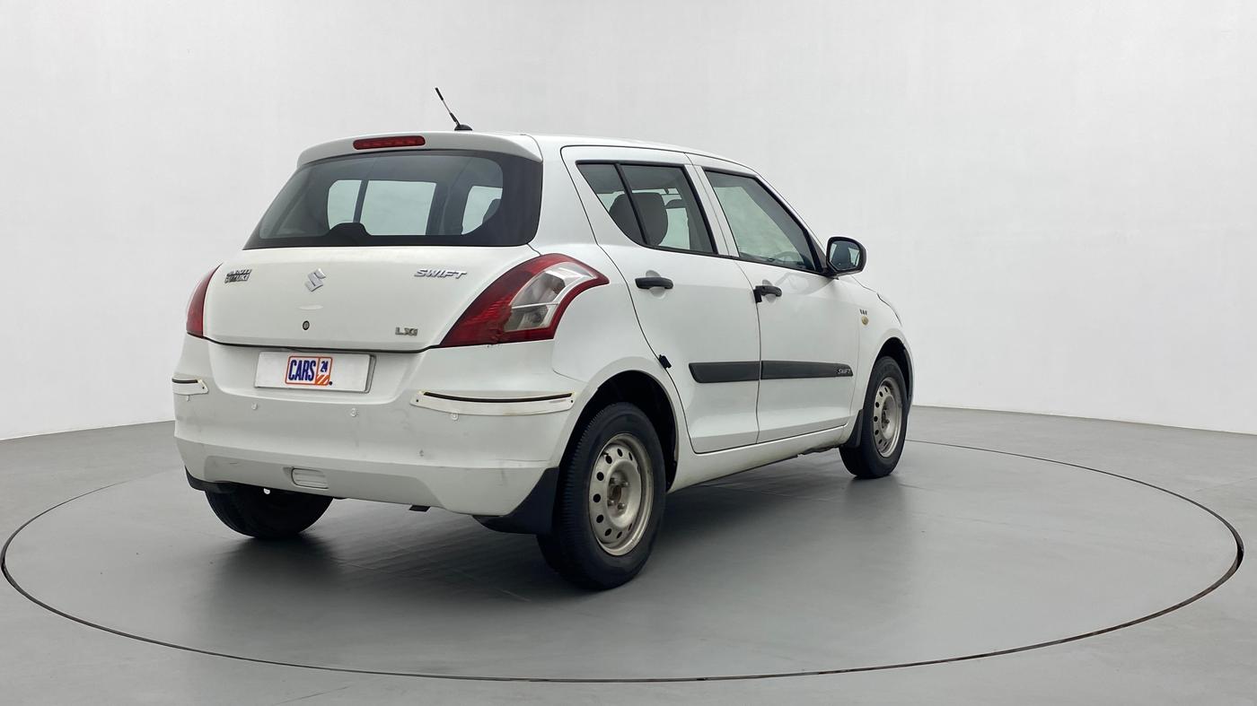 2013 Maruti Swift LXI, Petrol, Manual, 61,461 km, Right Back Diagonal