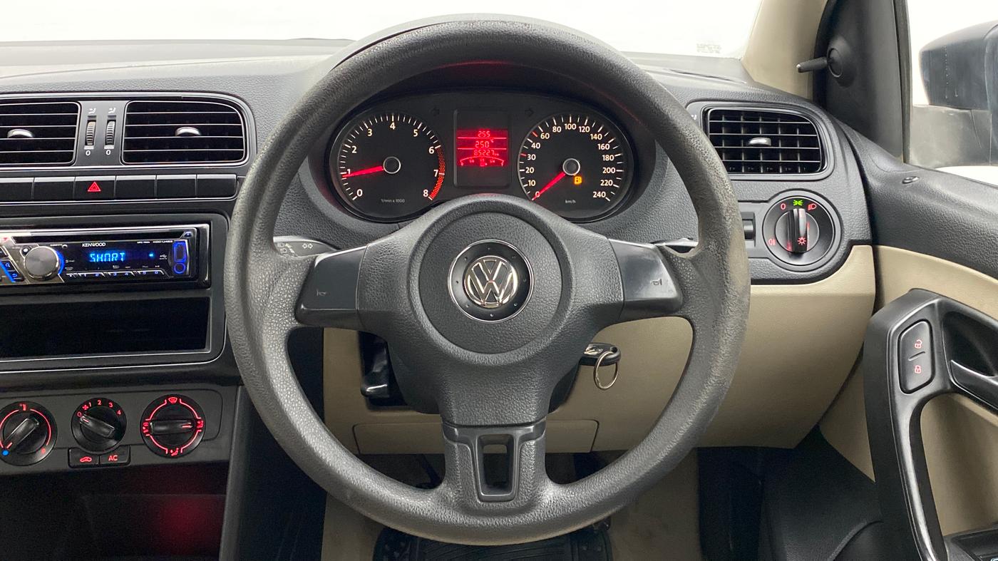 2013 Volkswagen Polo TRENDLINE 1.2L PETROL, Petrol, Manual, 85,282 km, Steering Wheel Close Up