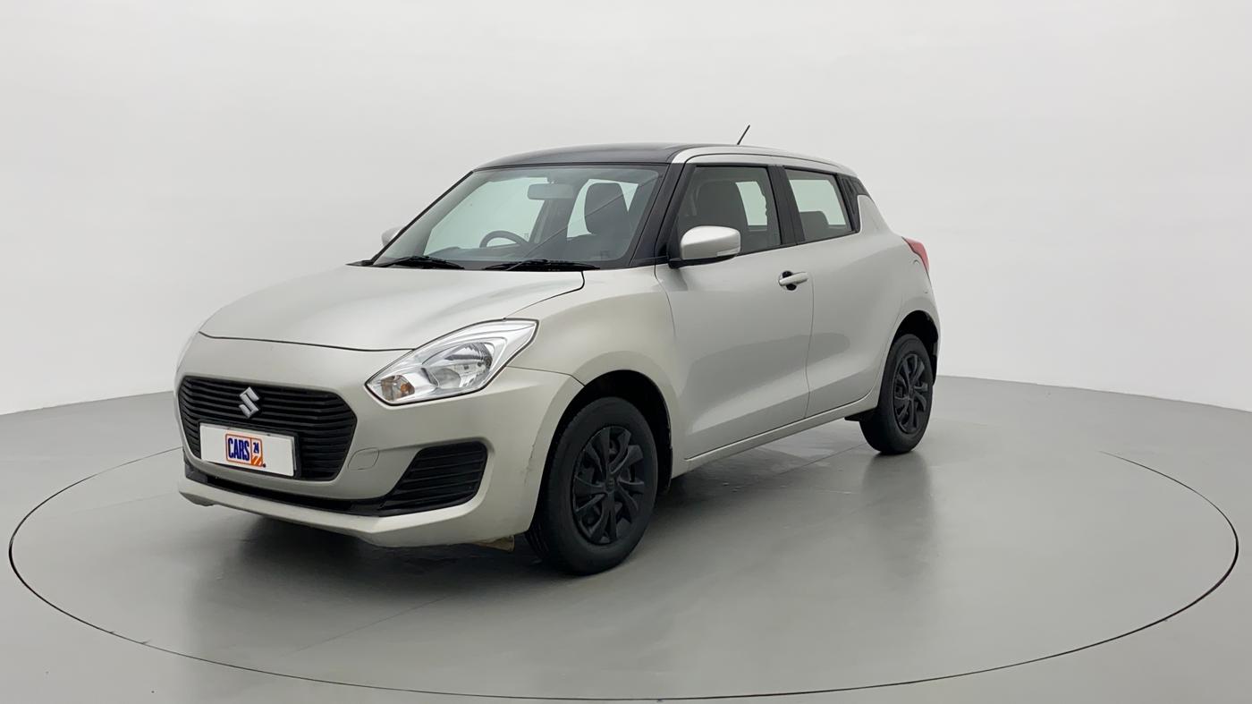 2019 Maruti Swift VXI AMT D, Petrol, Automatic, 45,364 km, Left Front Diagonal