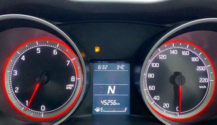 2019 Maruti Swift VXI AMT D, Petrol, Automatic, 45,364 km, Odometer Image