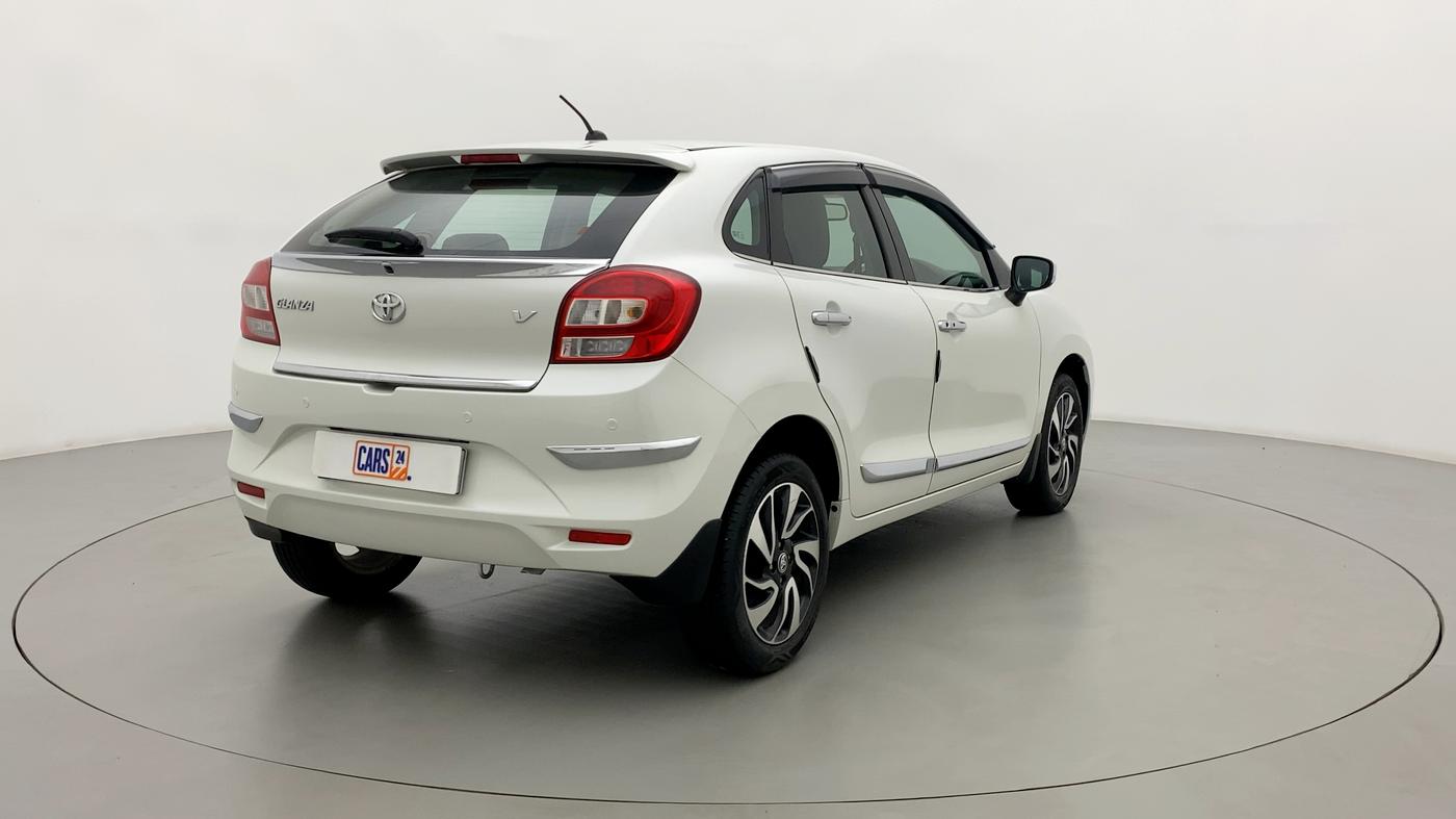 2021 Toyota Glanza V, Petrol, Manual, 18,647 km, Right Back Diagonal