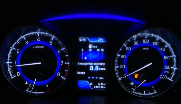 2021 Toyota Glanza V, Petrol, Manual, 18,647 km, Odometer Image