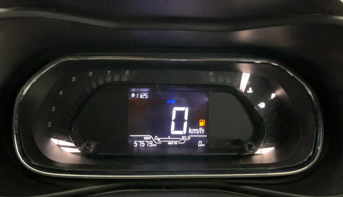 2020 Tata NEXON XZ PETROL, Petrol, Manual, 57,579 km, Odometer Image
