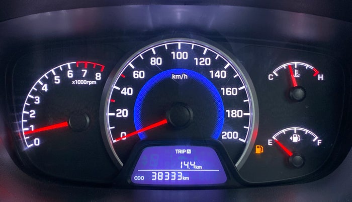 2017 Hyundai Grand i10 SPORTZ 1.2 KAPPA VTVT, Petrol, Manual, 38,333 km, Odometer Image