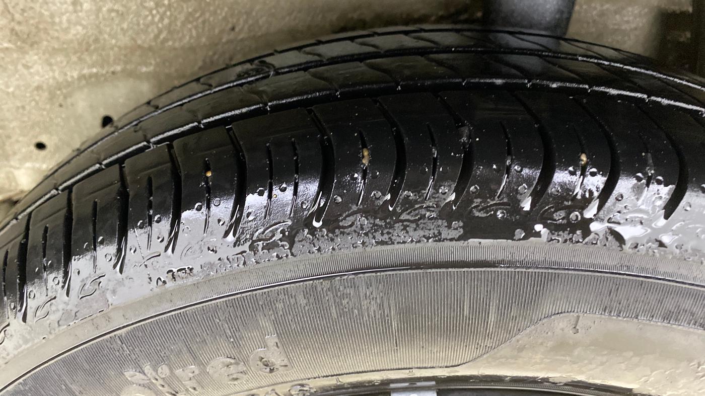 2018 Maruti Celerio X VXI, Petrol, Manual, 62,984 km, Left Rear Tyre Tread