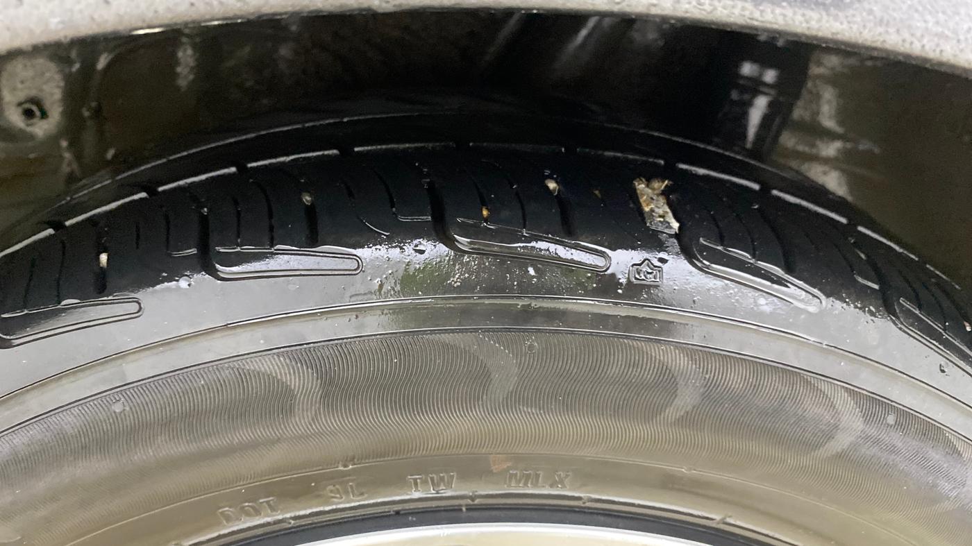 2021 Honda Amaze 1.2L I-VTEC VX, CNG, Manual, 85,072 km, Left Rear Tyre Tread