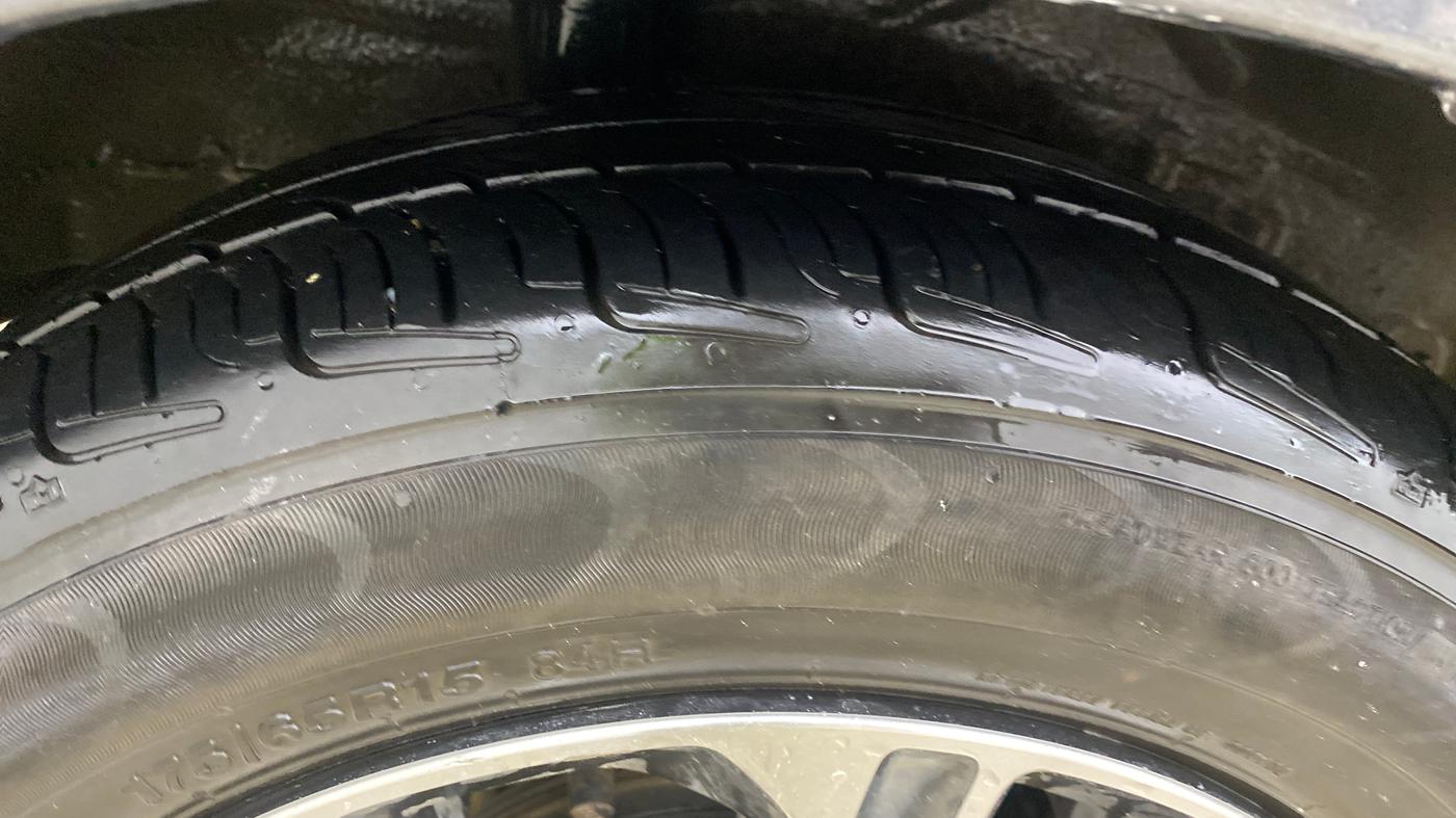 2021 Honda Amaze 1.2L I-VTEC VX, CNG, Manual, 85,072 km, Right Rear Tyre Tread