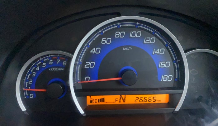 2017 Maruti Wagon R 1.0 VXI+ AMT, Petrol, Automatic, 26,664 km, Odometer Image