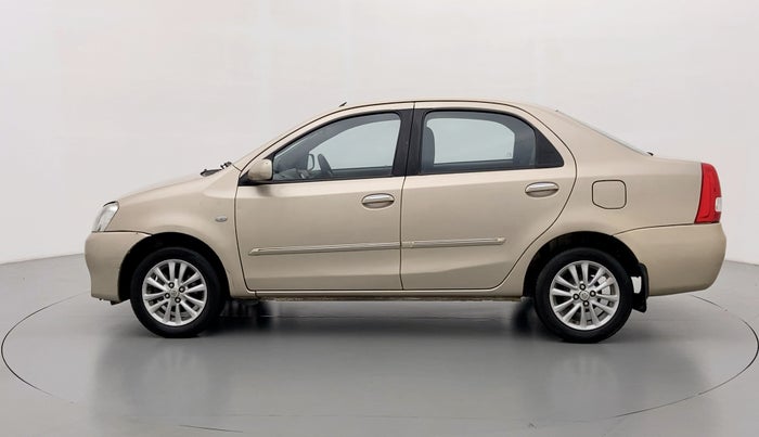2011 Toyota Etios V, Petrol, Manual, 50,158 km, Left Side