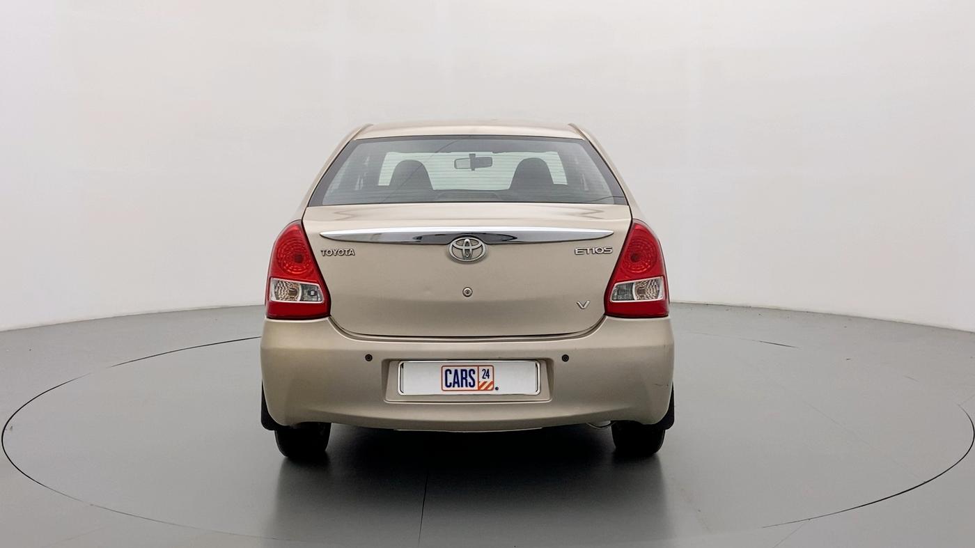 2011 Toyota Etios V, Petrol, Manual, 50,158 km, Back/Rear