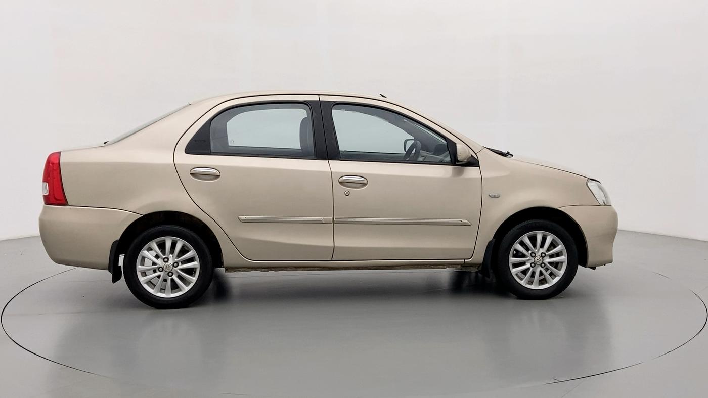2011 Toyota Etios V, Petrol, Manual, 50,158 km, Right Side View