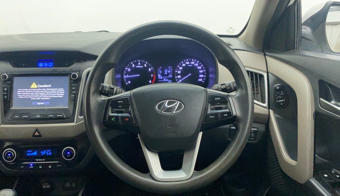 2016 Hyundai Creta SX PLUS 1.6 PETROL, Petrol, Manual, 1,18,002 km, Steering Wheel Close Up