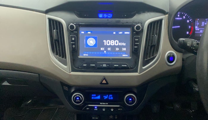 2016 Hyundai Creta SX PLUS 1.6 PETROL, Petrol, Manual, 1,18,002 km, Air Conditioner