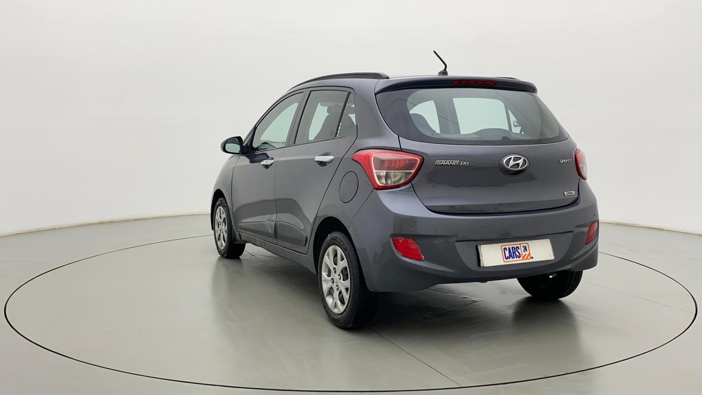 2013 Hyundai Grand i10 SPORTZ 1.1 CRDI, Diesel, Manual, 1,09,085 km, Left Back Diagonal