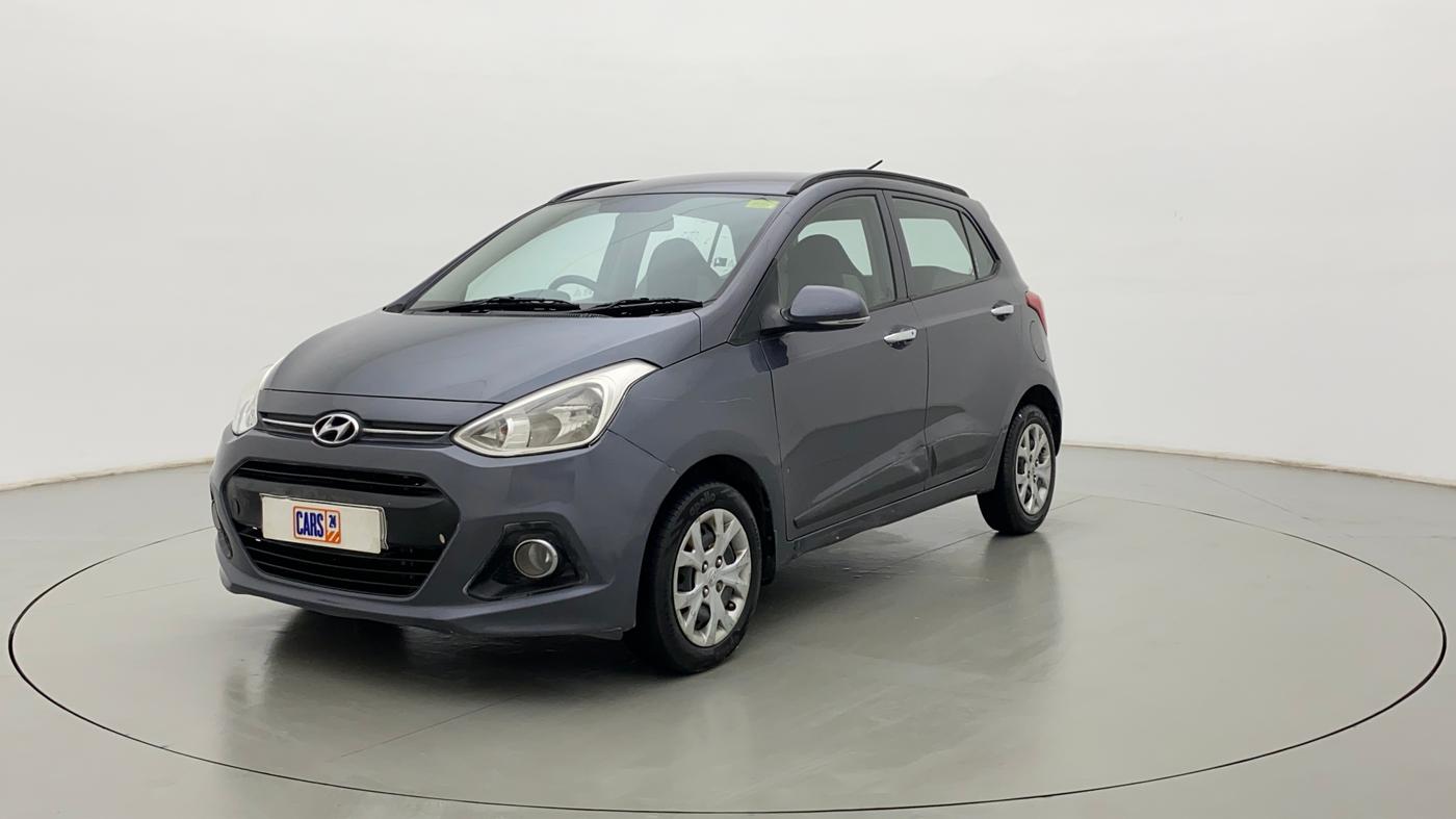 2013 Hyundai Grand i10 SPORTZ 1.1 CRDI, Diesel, Manual, 1,09,085 km, Left Front Diagonal