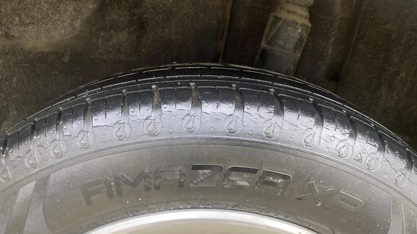 2020 Renault Kwid RXT 1.0 (O), Petrol, Manual, 40,549 km, Left Rear Tyre Tread