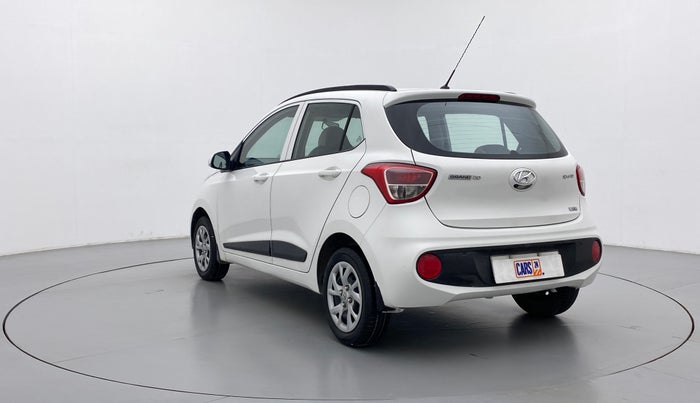 2017 Hyundai Grand i10 Sportz(O) 1.2 MT, Petrol, Manual, 35,500 km, Left Back Diagonal