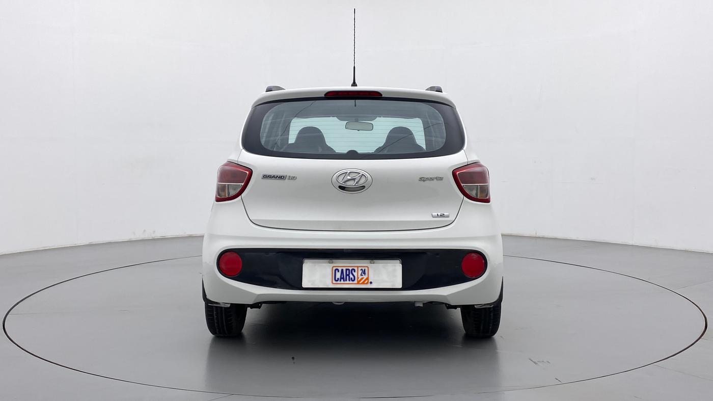 2017 Hyundai Grand i10 Sportz(O) 1.2 MT, Petrol, Manual, 35,500 km, Back/Rear