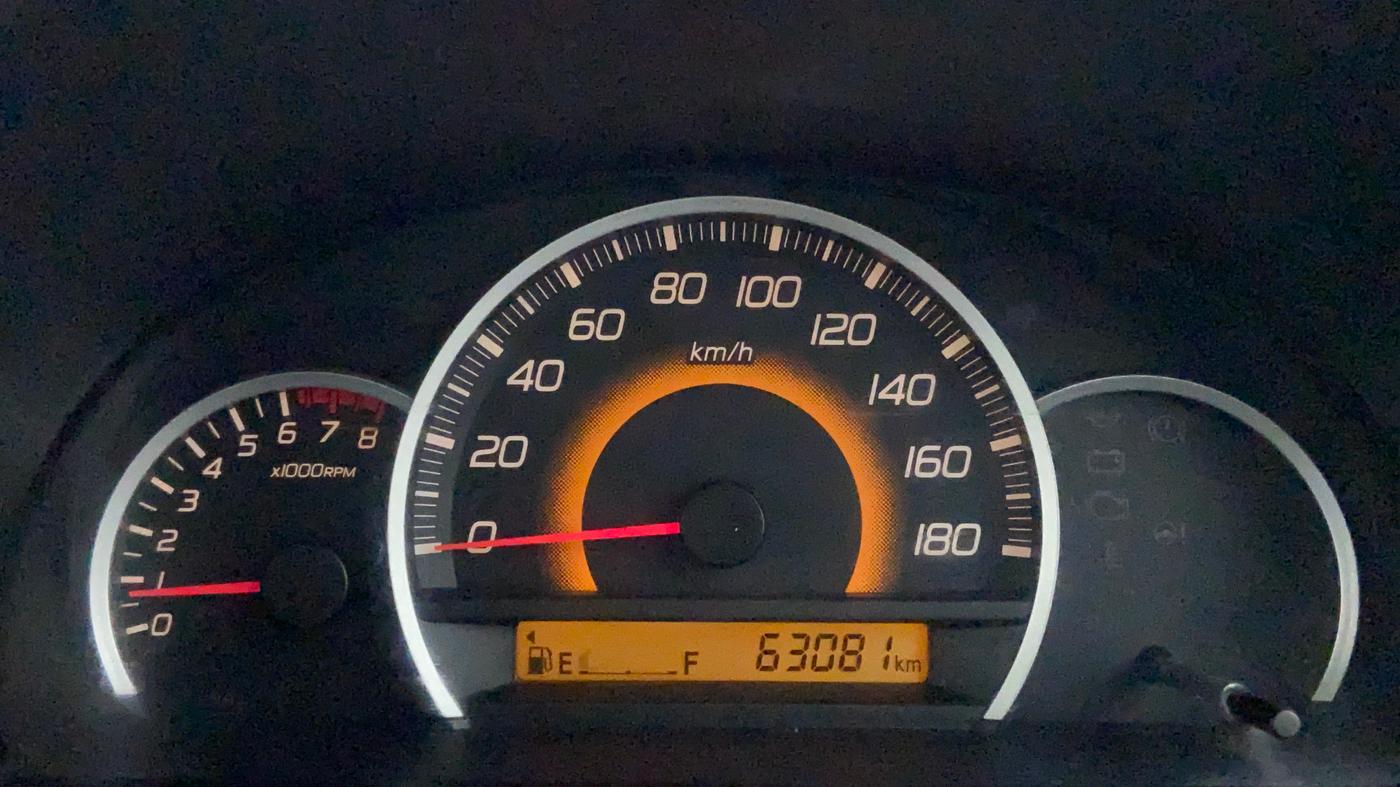 2014 Maruti Wagon R 1.0 VXI, Petrol, Manual, 63,214 km, Odometer Image