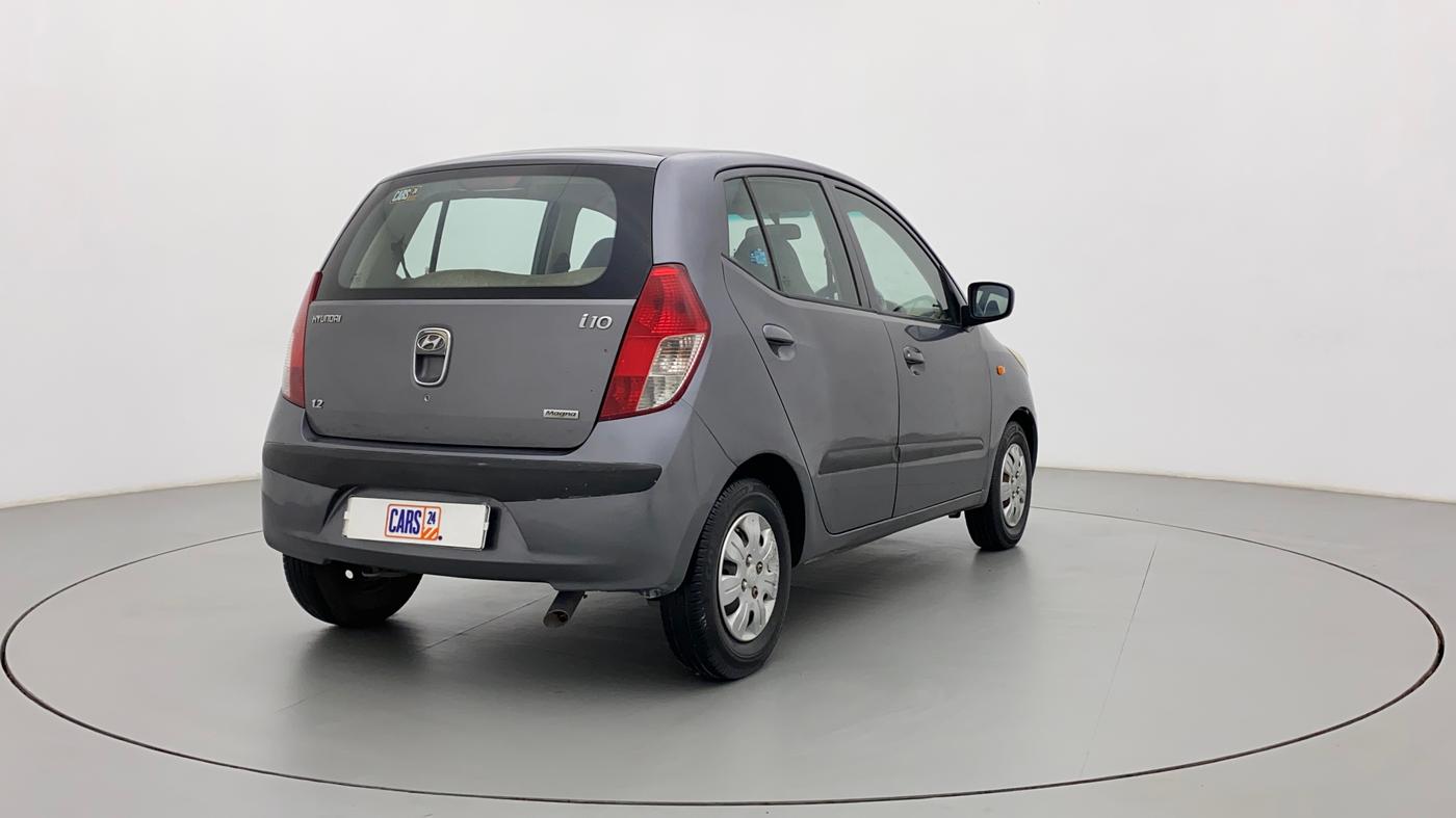 2010 Hyundai i10 MAGNA 1.2, Petrol, Manual, 1,06,126 km, Right Back Diagonal
