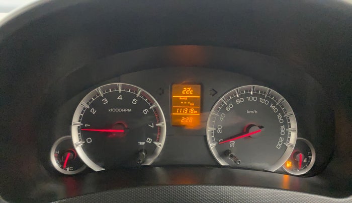 2015 Maruti Swift ZXI, Petrol, Manual, 1,11,287 km, Odometer Image