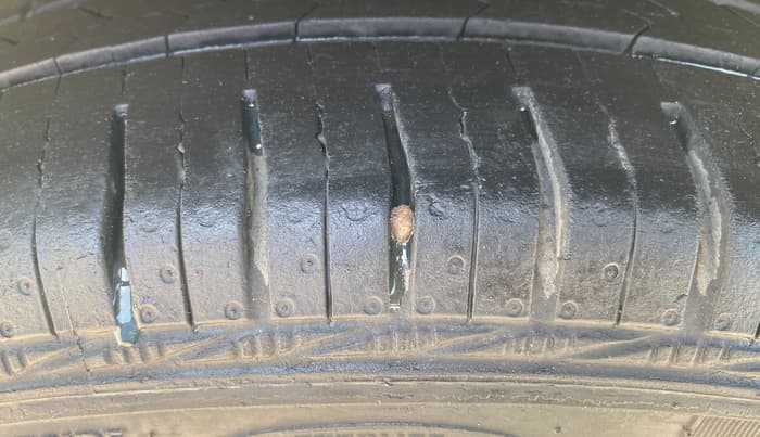 2019 Honda Amaze 1.2L I-VTEC S, Petrol, Manual, 70,436 km, Left Rear Tyre Tread