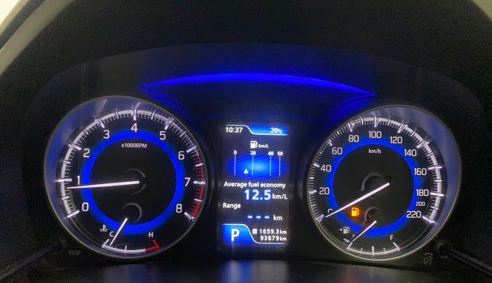 2021 Toyota Glanza V CVT, Petrol, Automatic, 93,678 km, Odometer Image