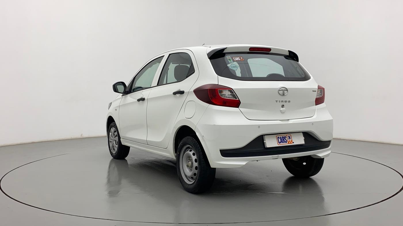 2023 Tata Tiago XM CNG, CNG, Manual, 22,265 km, Left Back Diagonal