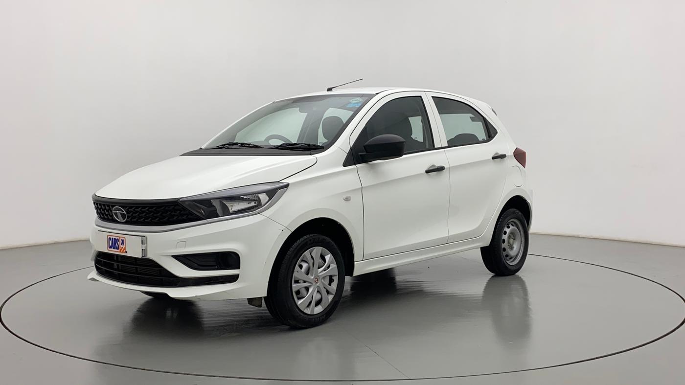 2023 Tata Tiago XM CNG, CNG, Manual, 22,265 km, Left Front Diagonal