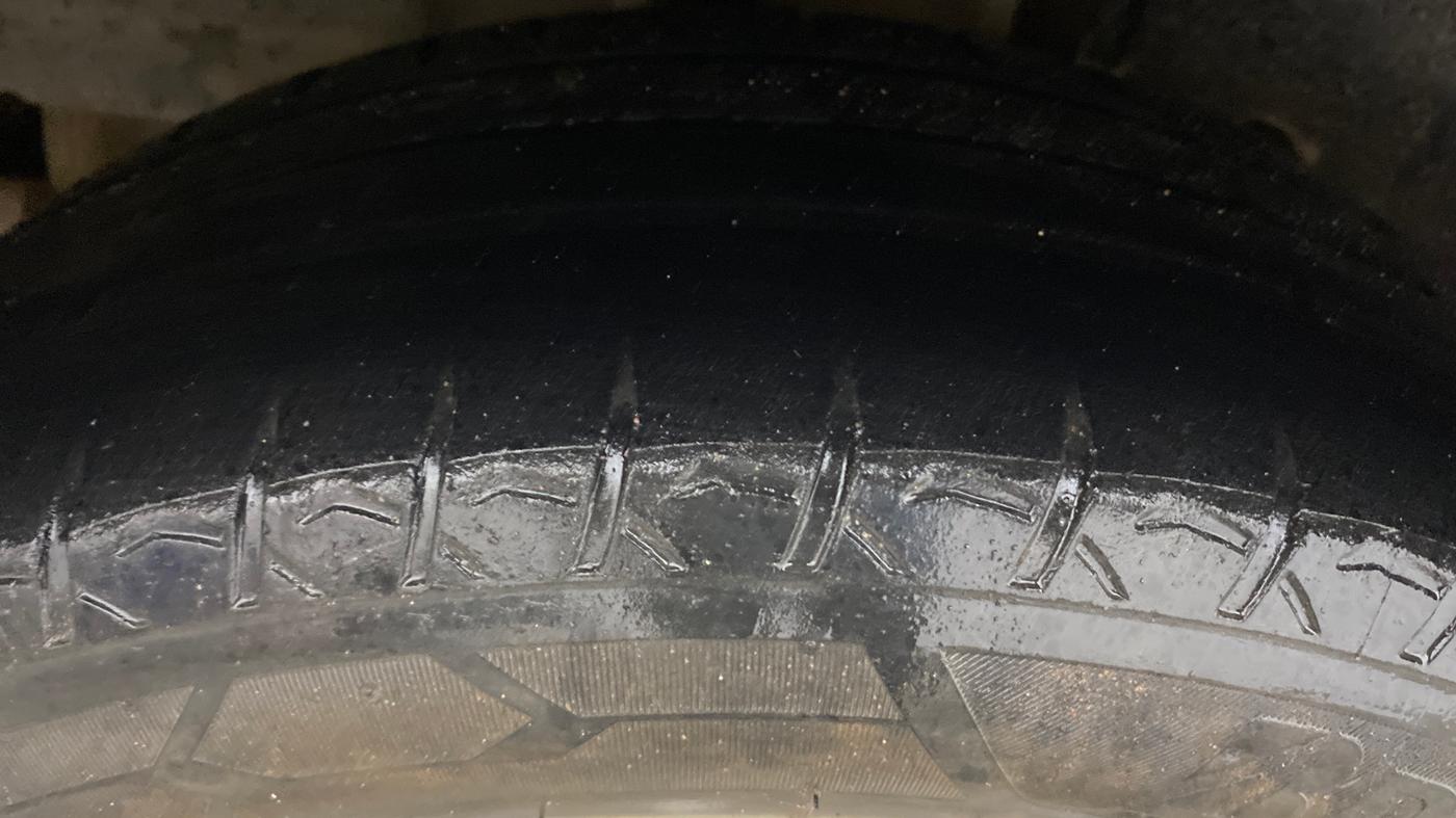 2018 Tata Tiago XZA PETROL, Petrol, Automatic, 50,427 km, Right Rear Tyre Tread