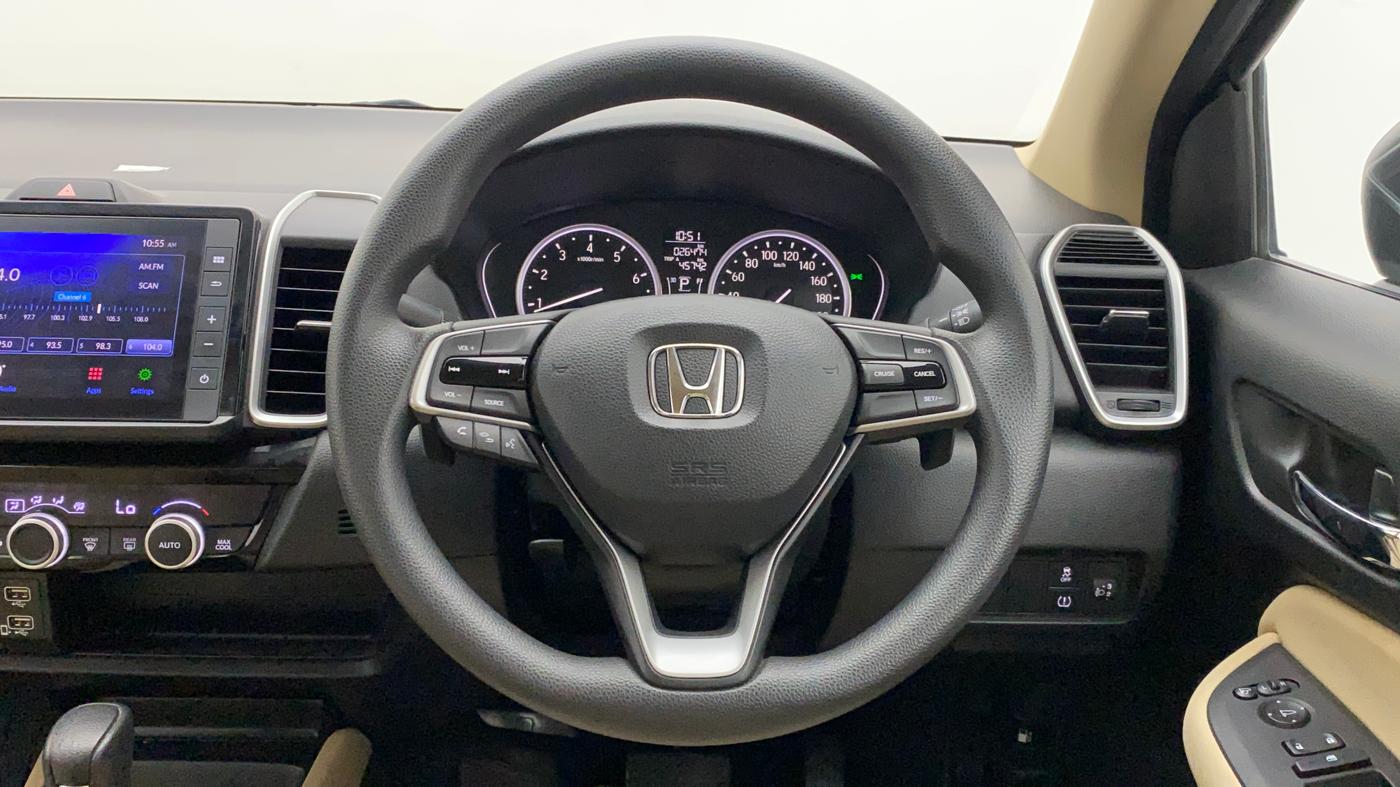2021 Honda City 1.5L I-VTE V CVT, Petrol, Automatic, 26,474 km, Steering Wheel Close Up