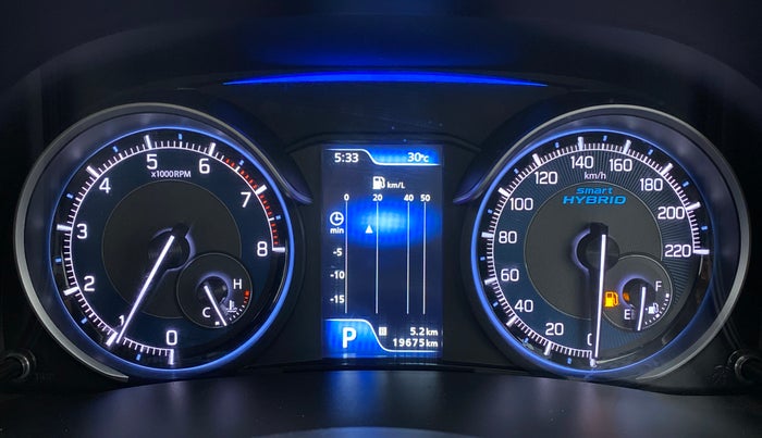2019 Maruti XL6 ALPHA AT, Petrol, Automatic, 19,675 km, Odometer Image