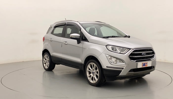 2018 Ford Ecosport TITANIUM + 1.5L DIESEL, Diesel, Manual, 1,04,100 km, Right Front Diagonal