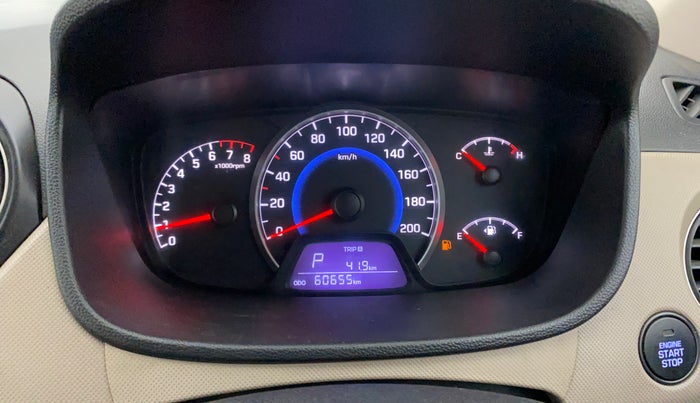 2015 Hyundai Grand i10 ASTA AT 1.2 KAPPA VTVT, Petrol, Automatic, 60,614 km, Odometer Image