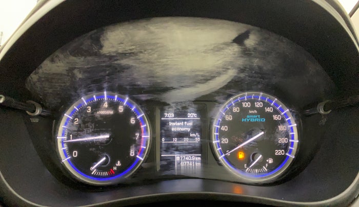 2022 Maruti S Cross ZETA 1.5, Petrol, Manual, 87,740 km, Odometer Image