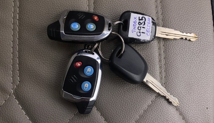 2019 Maruti Celerio VXI AMT, Petrol, Automatic, 48,614 km, Key Close Up