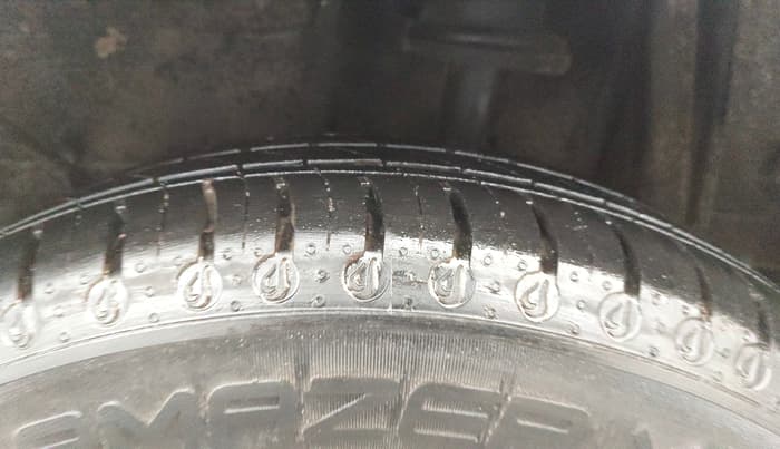 2025 Tata Tiago XTA CNG , CNG, Automatic, 3,158 km, Left Rear Tyre Tread
