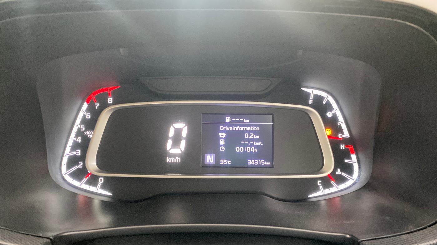 2021 KIA SONET HTX 1.0 IMT, Petrol, Manual, 34,313 km, Odometer Image