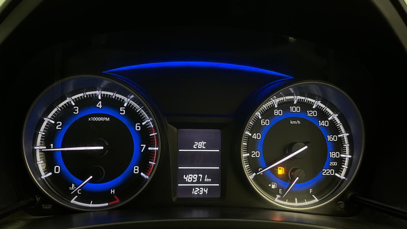 2016 Maruti Baleno DELTA PETROL 1.2, Petrol, Manual, 48,921 km, Odometer Image