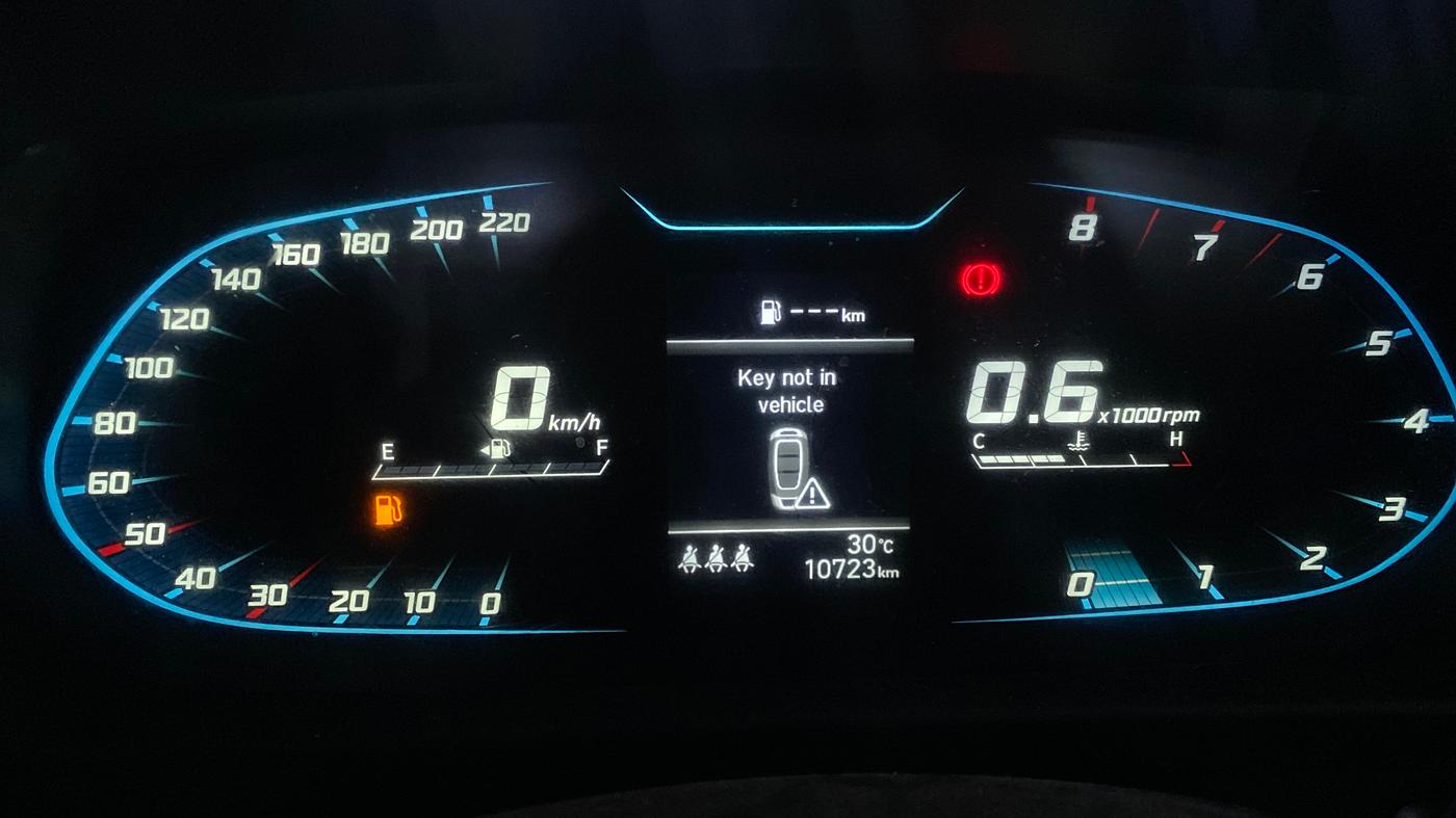 2025 Hyundai NEW I20 ASTA (O) 1.2 MT, Petrol, Manual, 10,726 km, Odometer Image