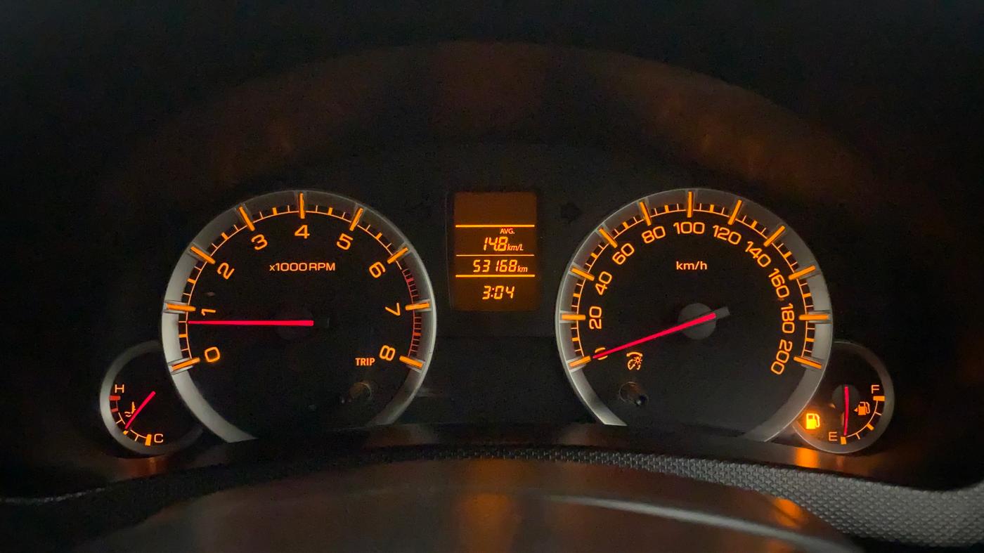 2014 Maruti Swift VXI, Petrol, Manual, 53,448 km, Odometer Image