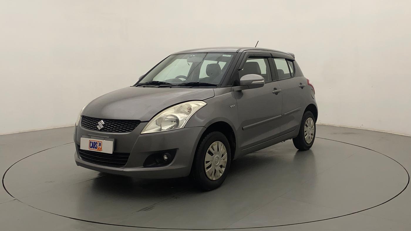 2014 Maruti Swift VXI, Petrol, Manual, 53,448 km, Left Front Diagonal